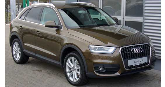 Audi Q3 car model