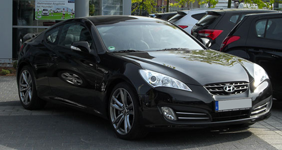 Hyundai Genesis Coupe car model