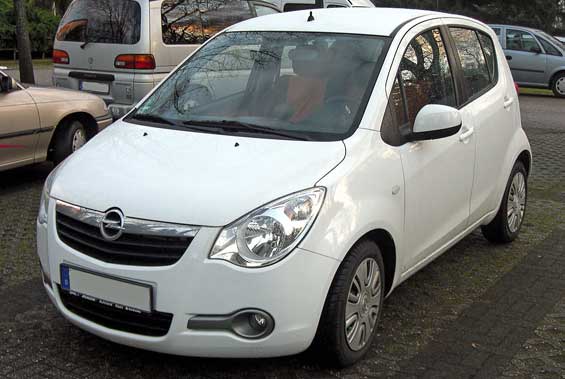 Opel Agila car model