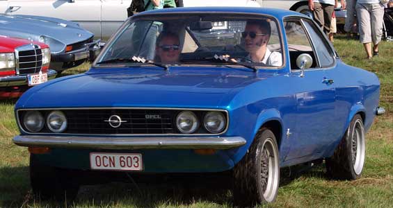 Opel Manta car model