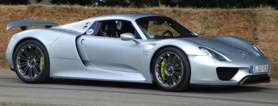 Porsche 918 Spyder car model