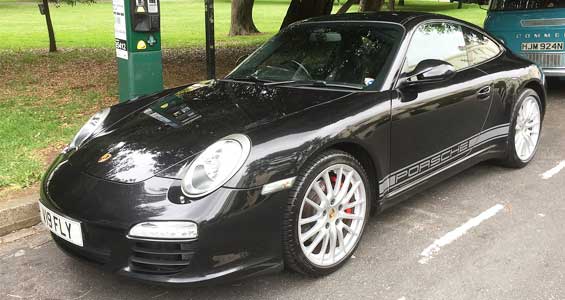 Porsche 997 car model