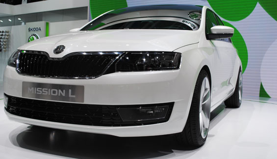 Skoda Mission car model