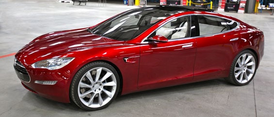 Tesla Model S car model