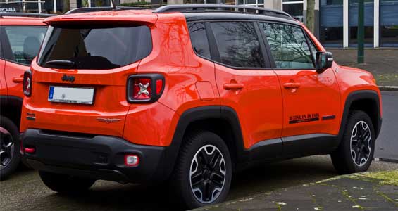 Jeep Renegade car model