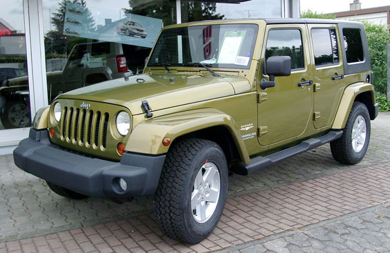 Jeep Wrangler Unlimited car model