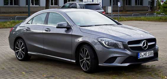 Mercedes-Benz CLA Class car model