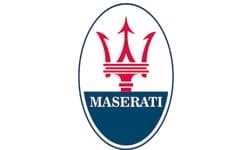 maserati official logo of the company