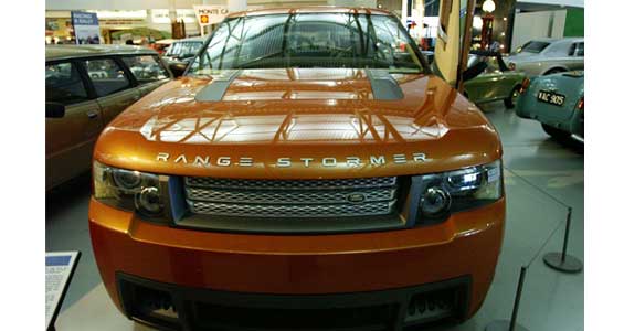 Range Stormer concept car model