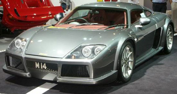 Noble M14 car model