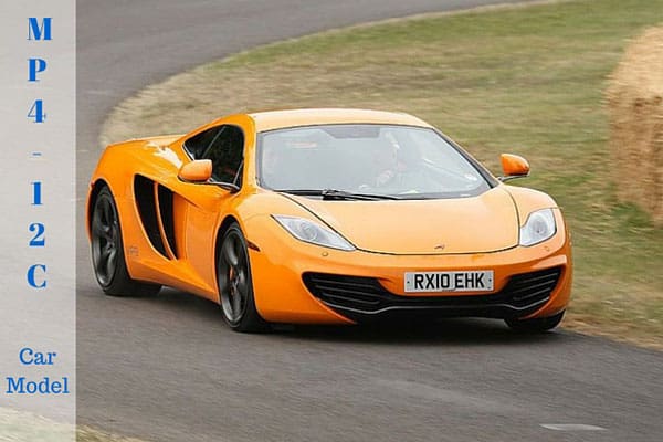 Mclaren MP4 12C car model