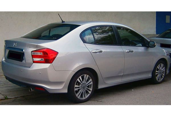 2012 Honda City Rear View