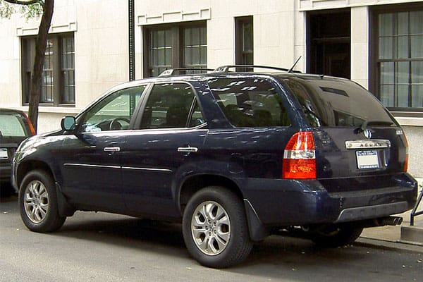 Acura MDX Rear View