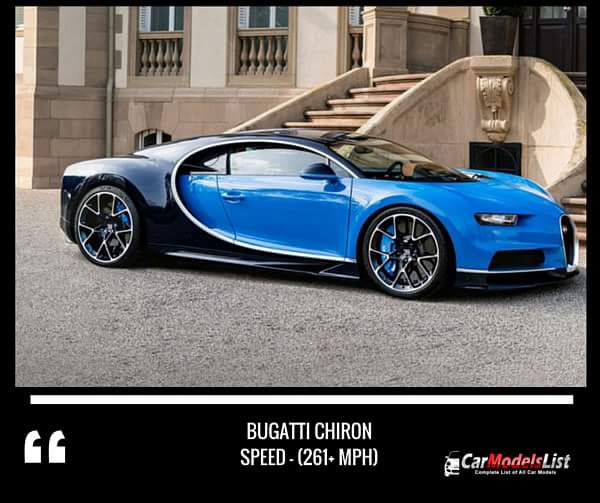 Bugatti Chiron (261+-mph)