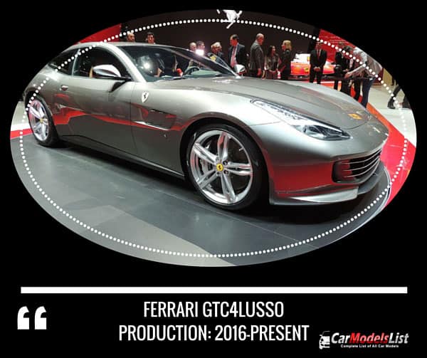 Ferrari GTC4Lusso 2016 present