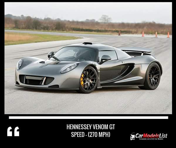 Hennessey Venom GT (270-mph)