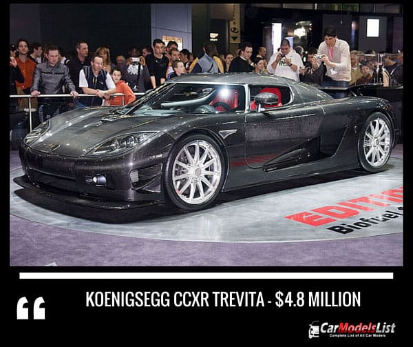 Koenigsegg CCXR Trevita