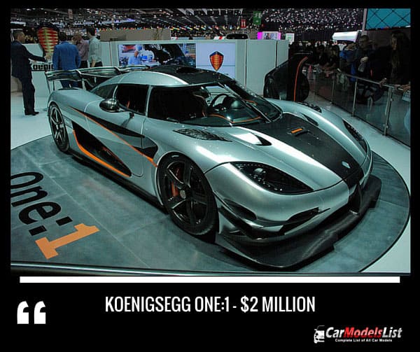 Koenigsegg One