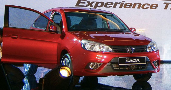 Proton Saga car model