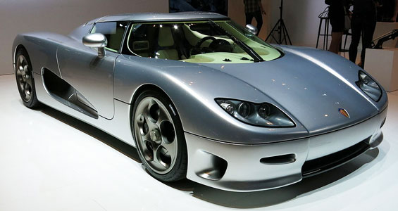 Koenigsegg CC8S Car Model