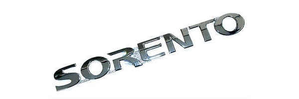 kia sorento font