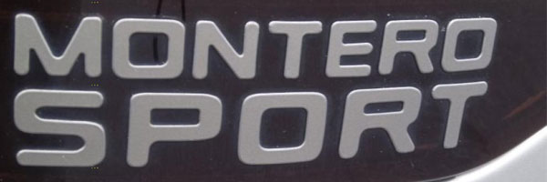 mitsubishi montero sport logo