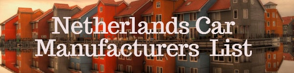 Netherlands Car manufacrturers List