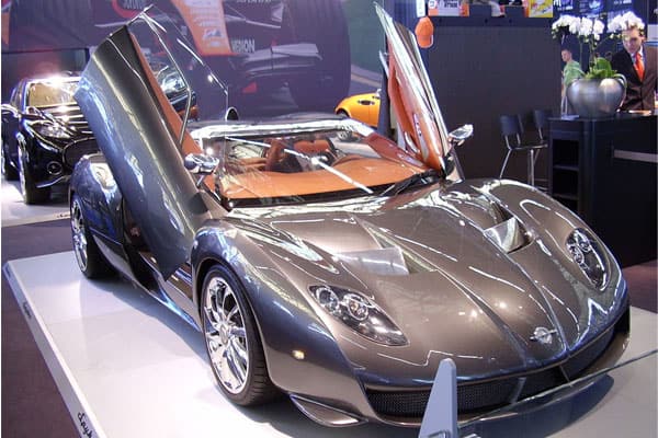 Spyker c12 zagato car model