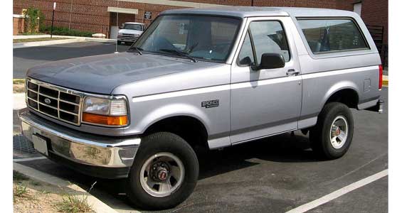 Ford Bronco Car Model