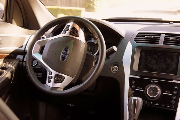 Ford Explorer car model interior