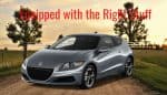 Equipped with the Right Stuff honda cr-z