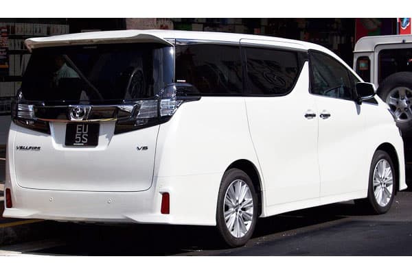 Toyota Vellfire ZA car model