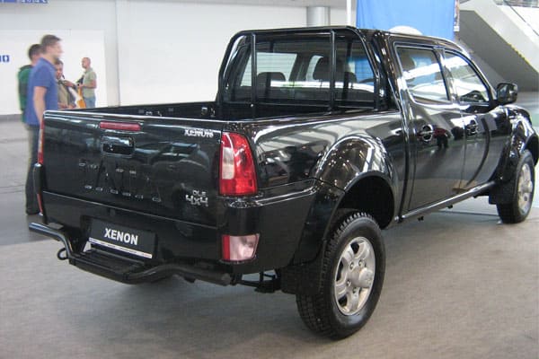 Tata Xenon car model rear view