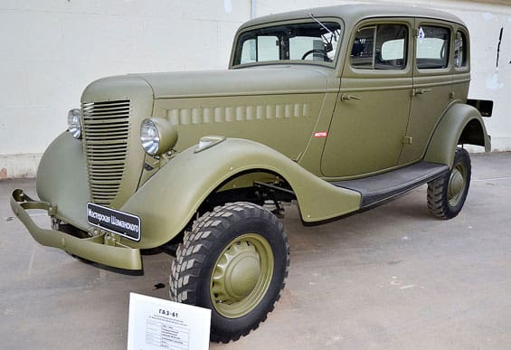 GAZ 61 Car Model