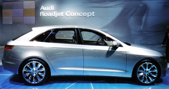Audi Roadjet concept car model