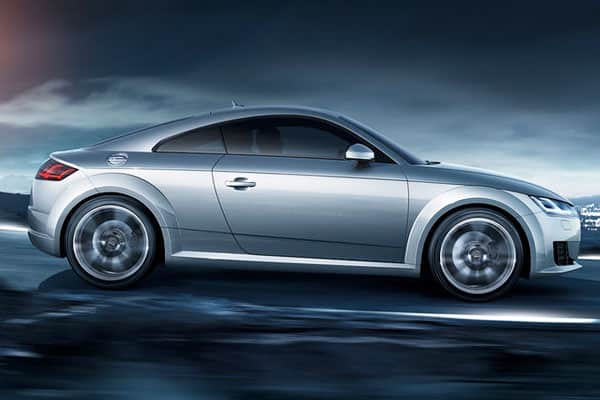 Audi TT Car Model Side View