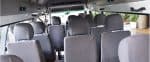 A View on the Foton View Traveller 18 Seater Interior