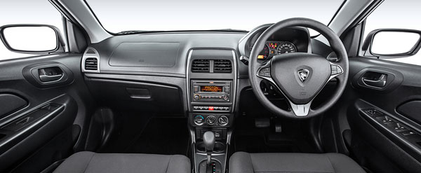 proton saga car model interior