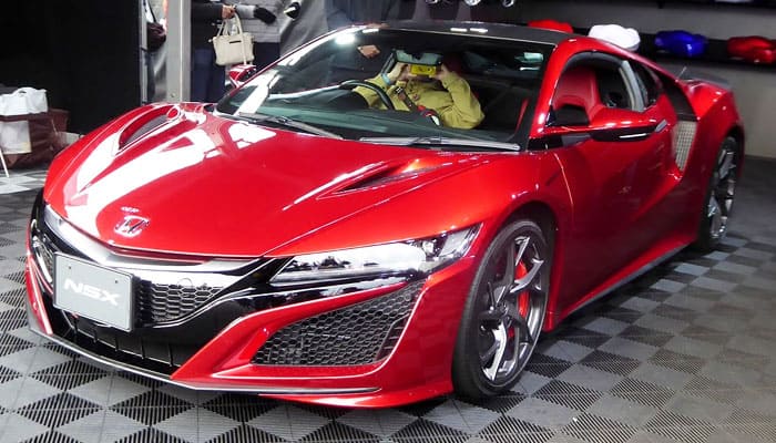 honda nsx car model