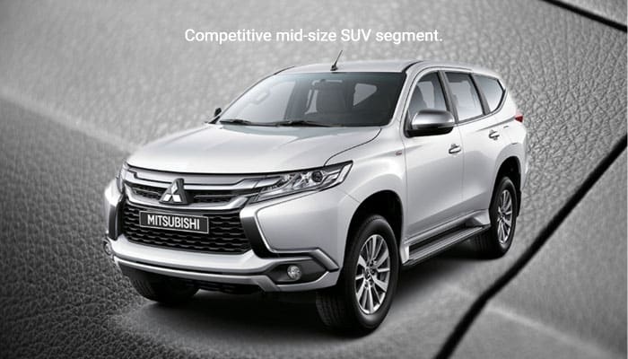 competitive mid size SUV segment