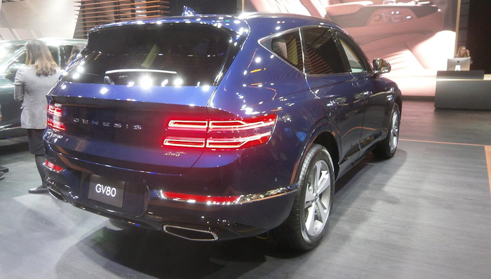 Genesis GV80 rear view