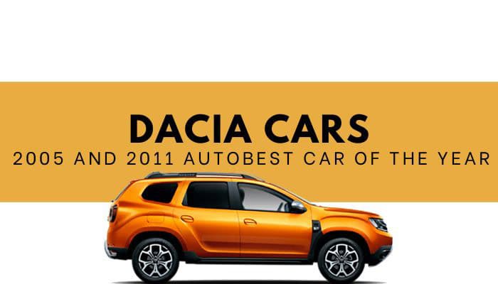 Dacia Car Models List 2005 and 2011 Autobest Car of the Year