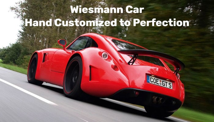 Wiesmann Car: Hand Customized to Perfection