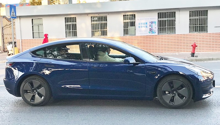 Tesla Model 3 2021 facelift Car Model