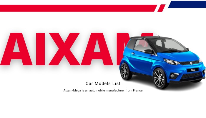 complete list of all aixam car models and variants