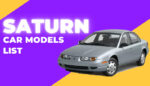 Saturn list of all old models