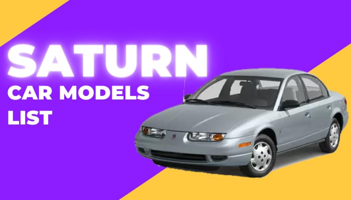 Saturn list of all old models